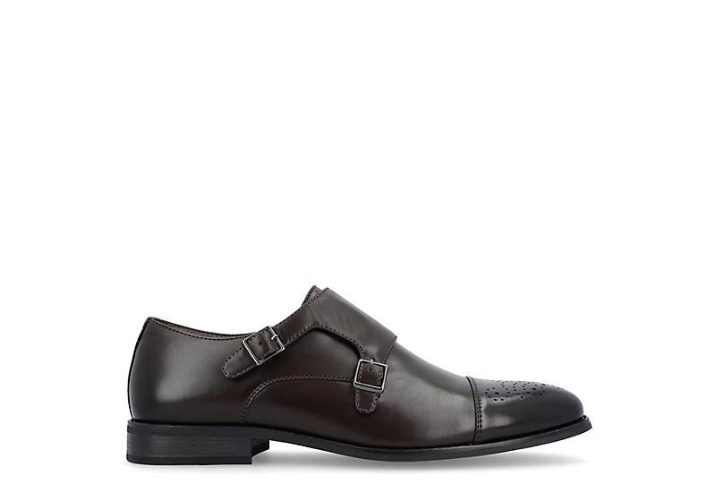 Vance Co. Atticus Double Monk Strap Mens Dress Shoes Product Image