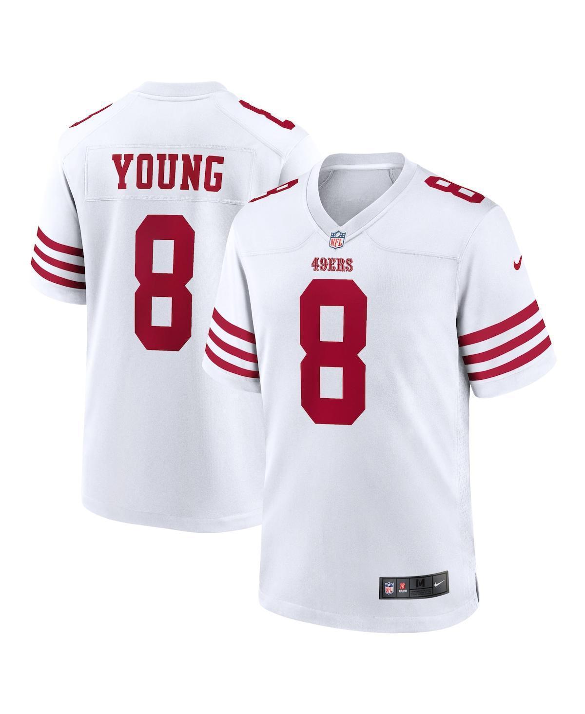 Mens Nike Steve Young White San Francisco 49ers Retired Player Game Jersey - White Product Image