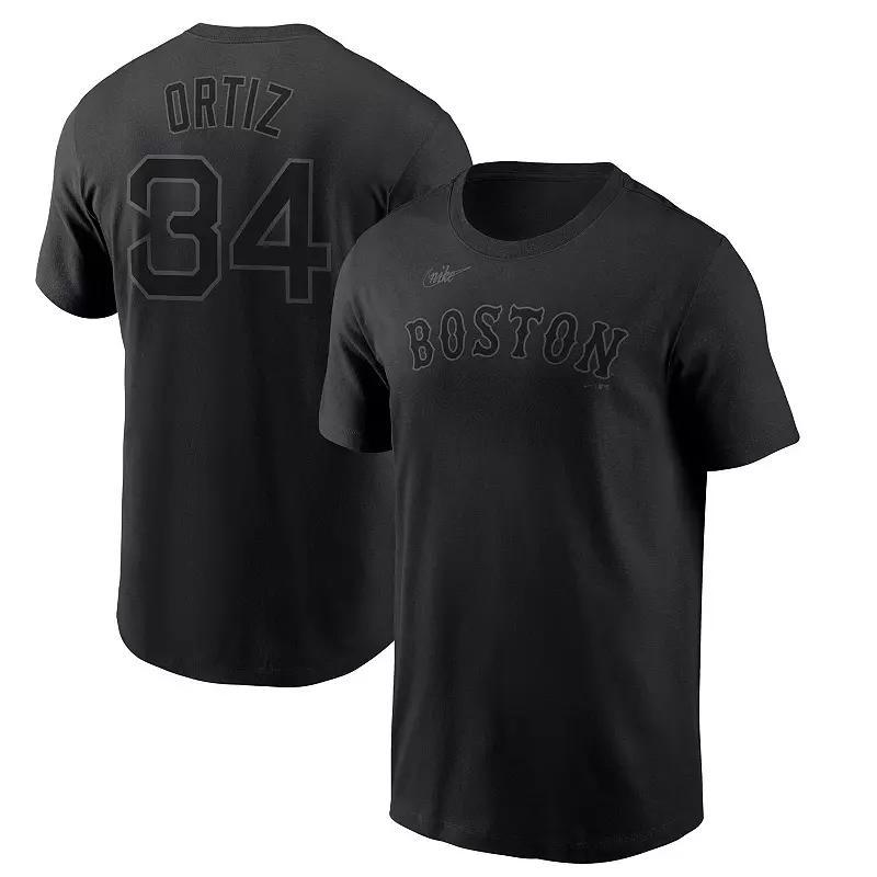 Mens Nike David Ortiz Boston Red Sox Name & Number T-Shirt Product Image