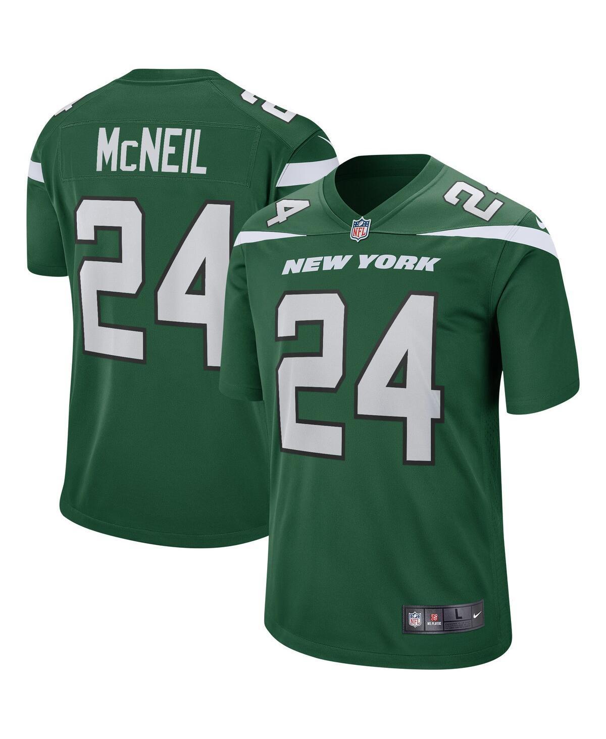 Mens Nike Freeman McNeil Gotham Green New York Jets Game Retired Player Jersey - Green Product Image