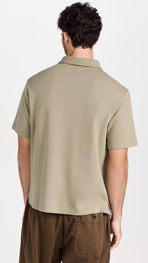 FRAME Duo Fold Polo Shirt | Shopbop Product Image