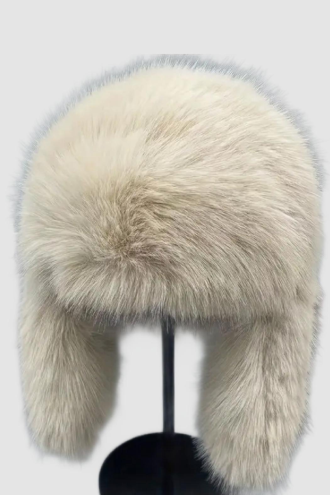 Winter Faux Fur Trapper Hat Product Image