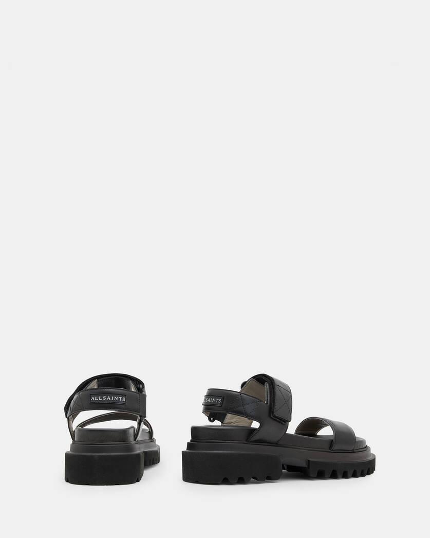 Rory Chunky Leather Velcro Sandals Product Image