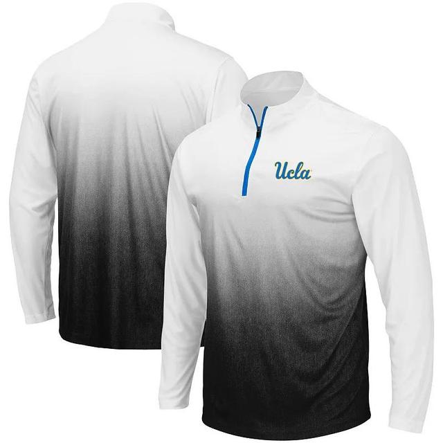 Mens Colosseum Gray UCLA Bruins Magic Team Logo Quarter-Zip Jacket Product Image