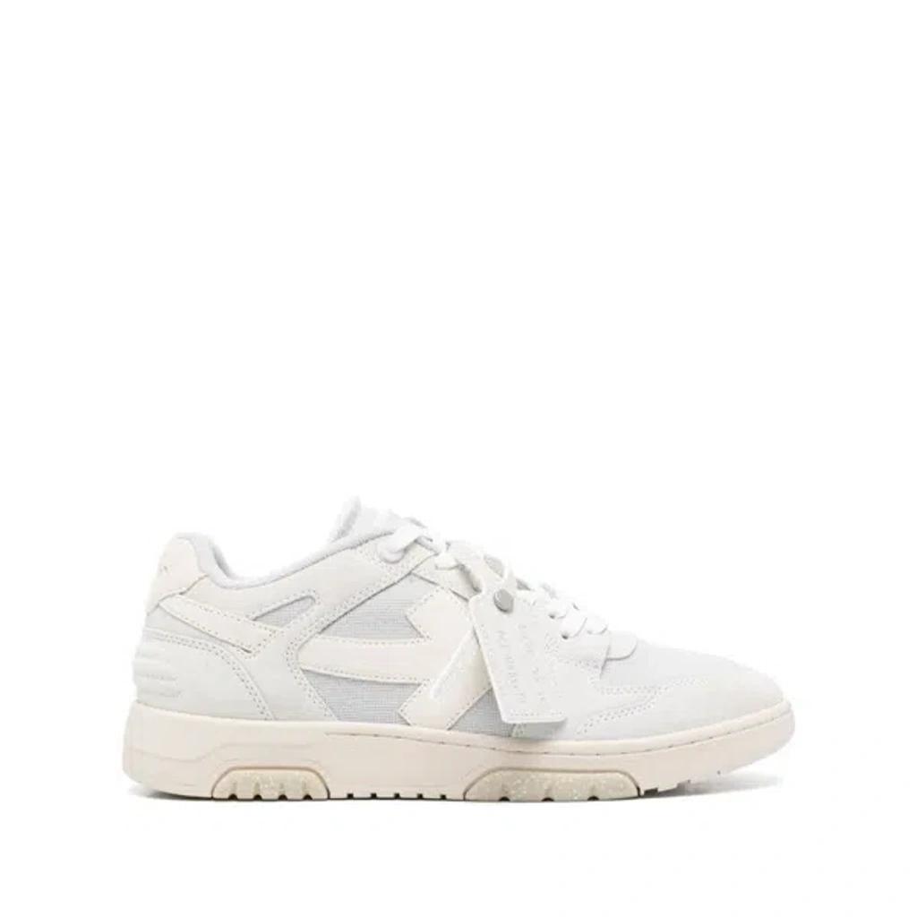 OFF-WHITE Mesh Slim Out Of Office Sneakers In Grey Product Image