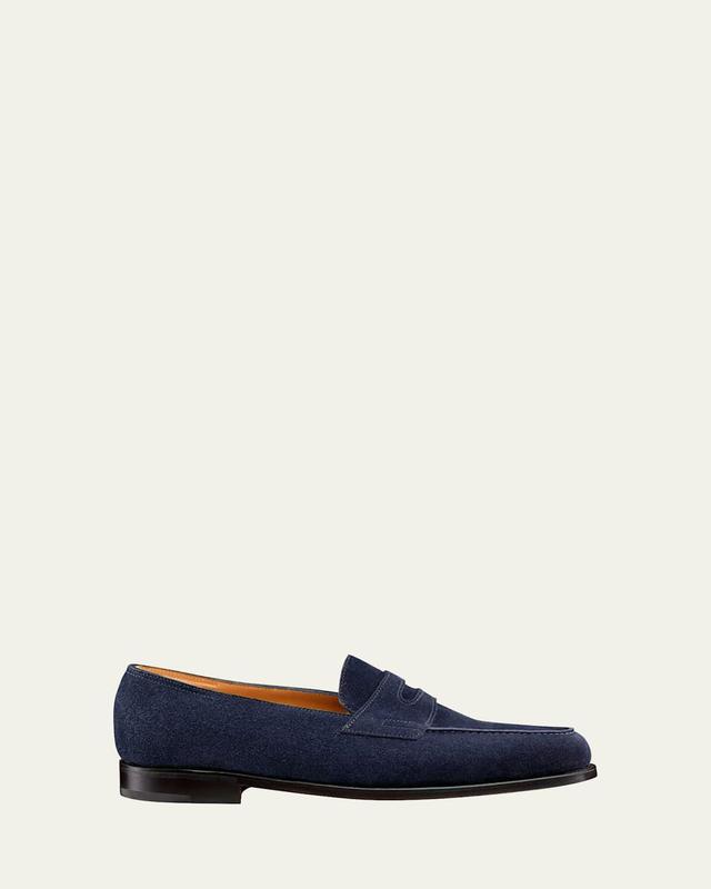 Mens Lopez Suede Penny Loafers Product Image