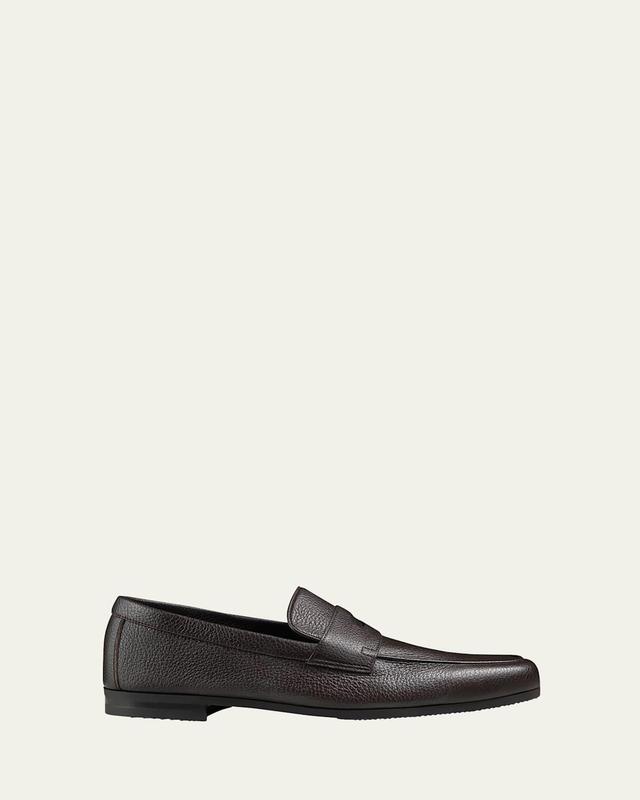 Mens Daniel Leather Loafers Product Image