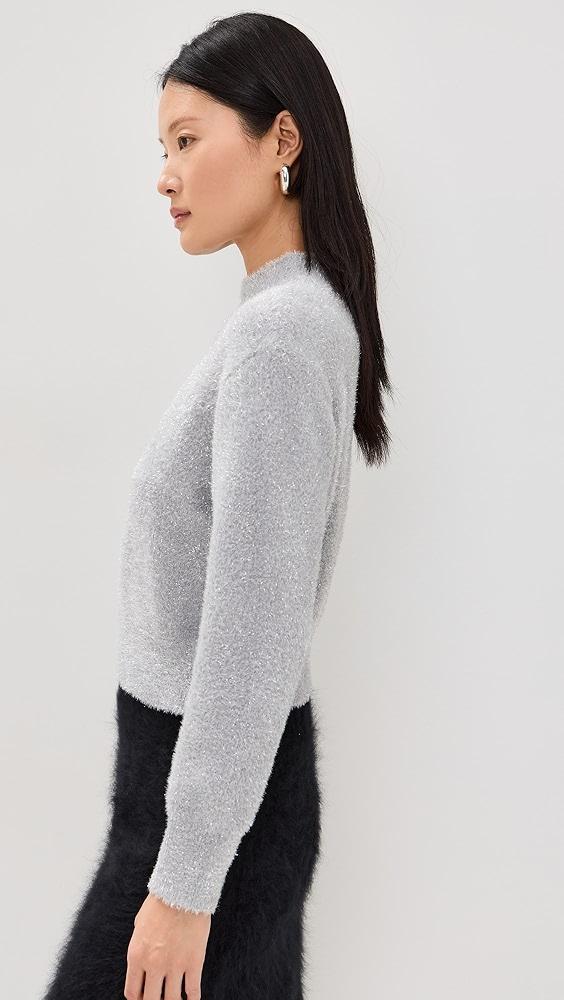 SIMONMILLER Oko Metallic Knit Sweater | Shopbop Product Image