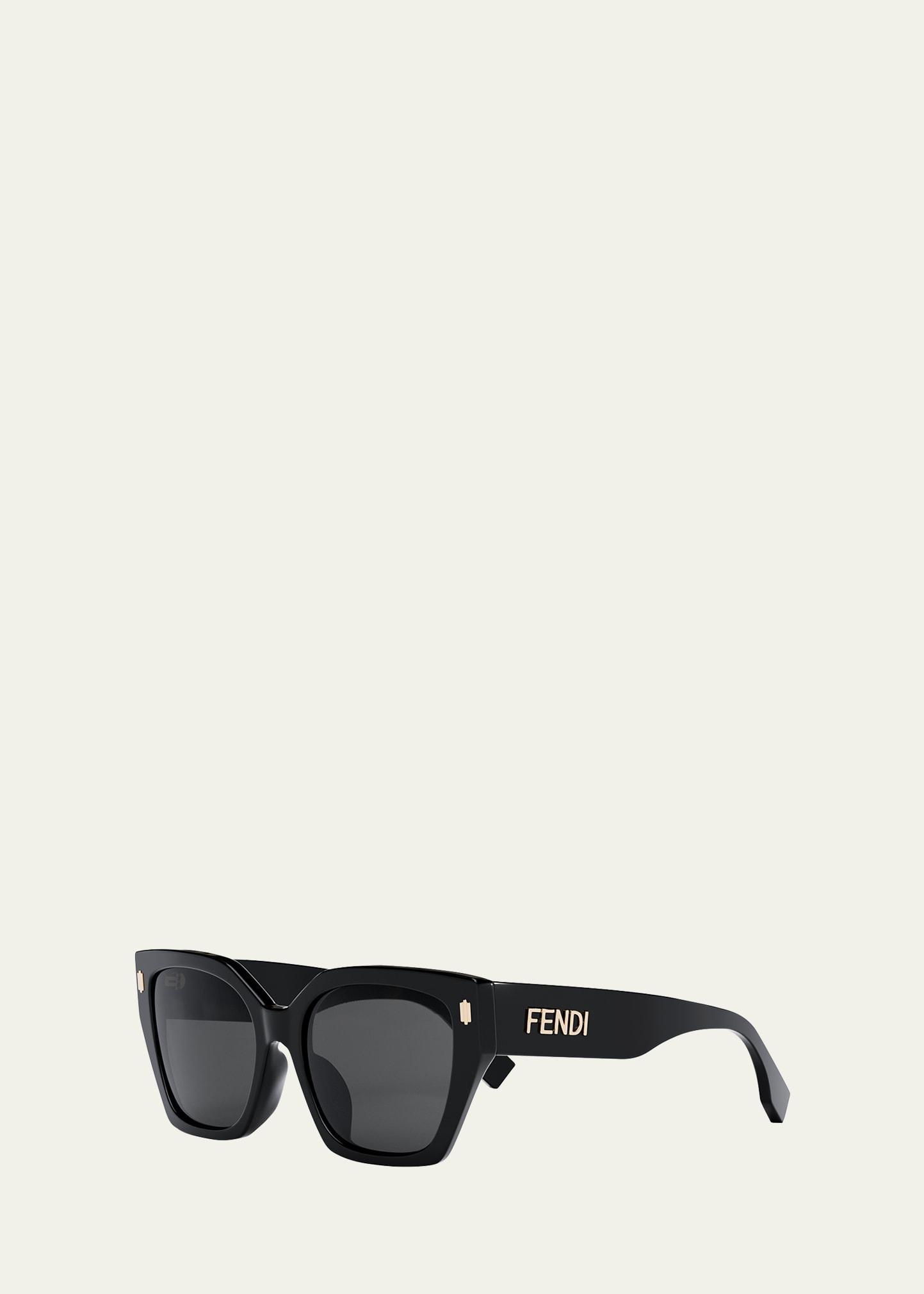 Logo Square Acetate Sunglasses Product Image