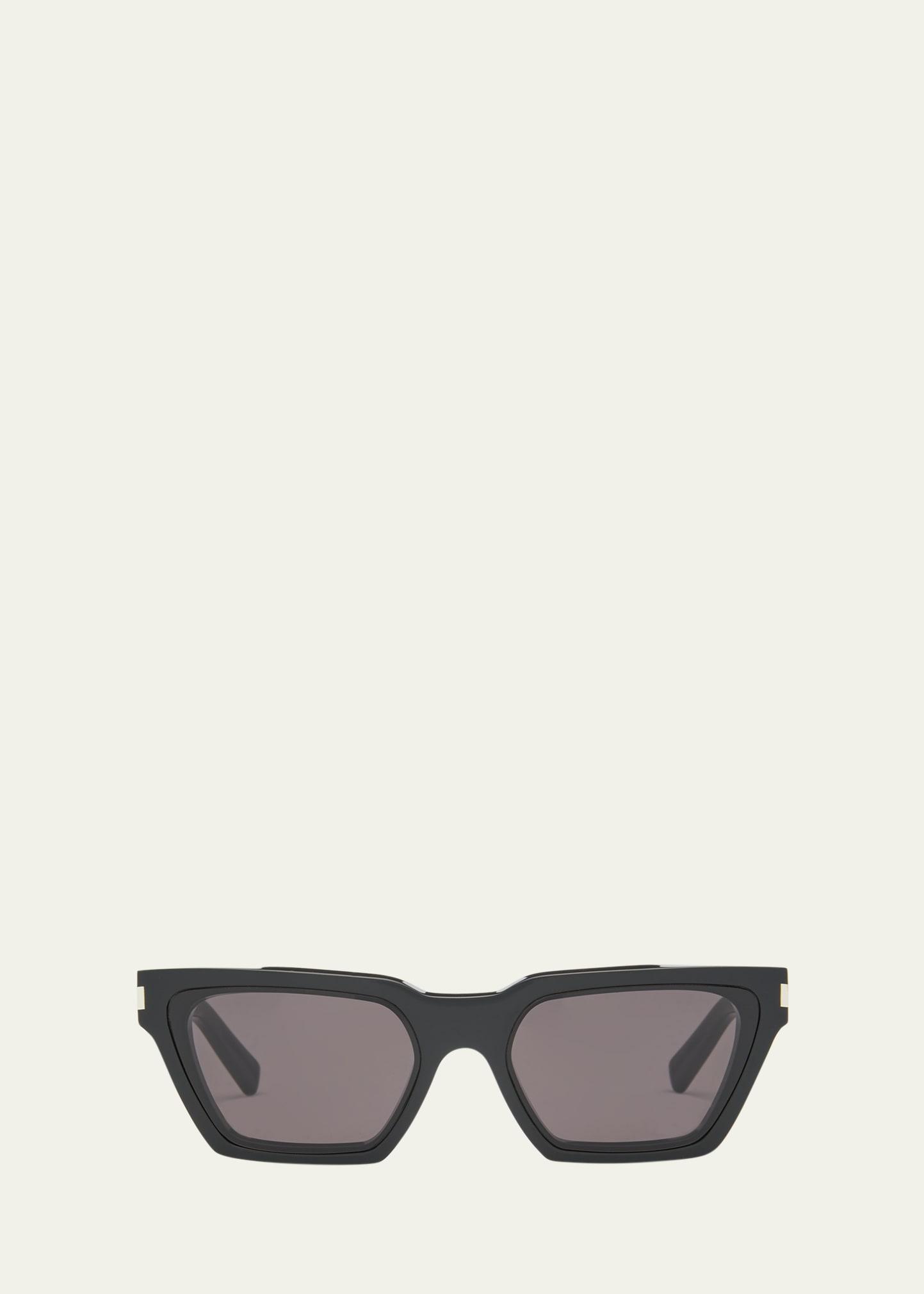 Mens Fashion Icons 57MM Cat-Eye Sunglasses Product Image