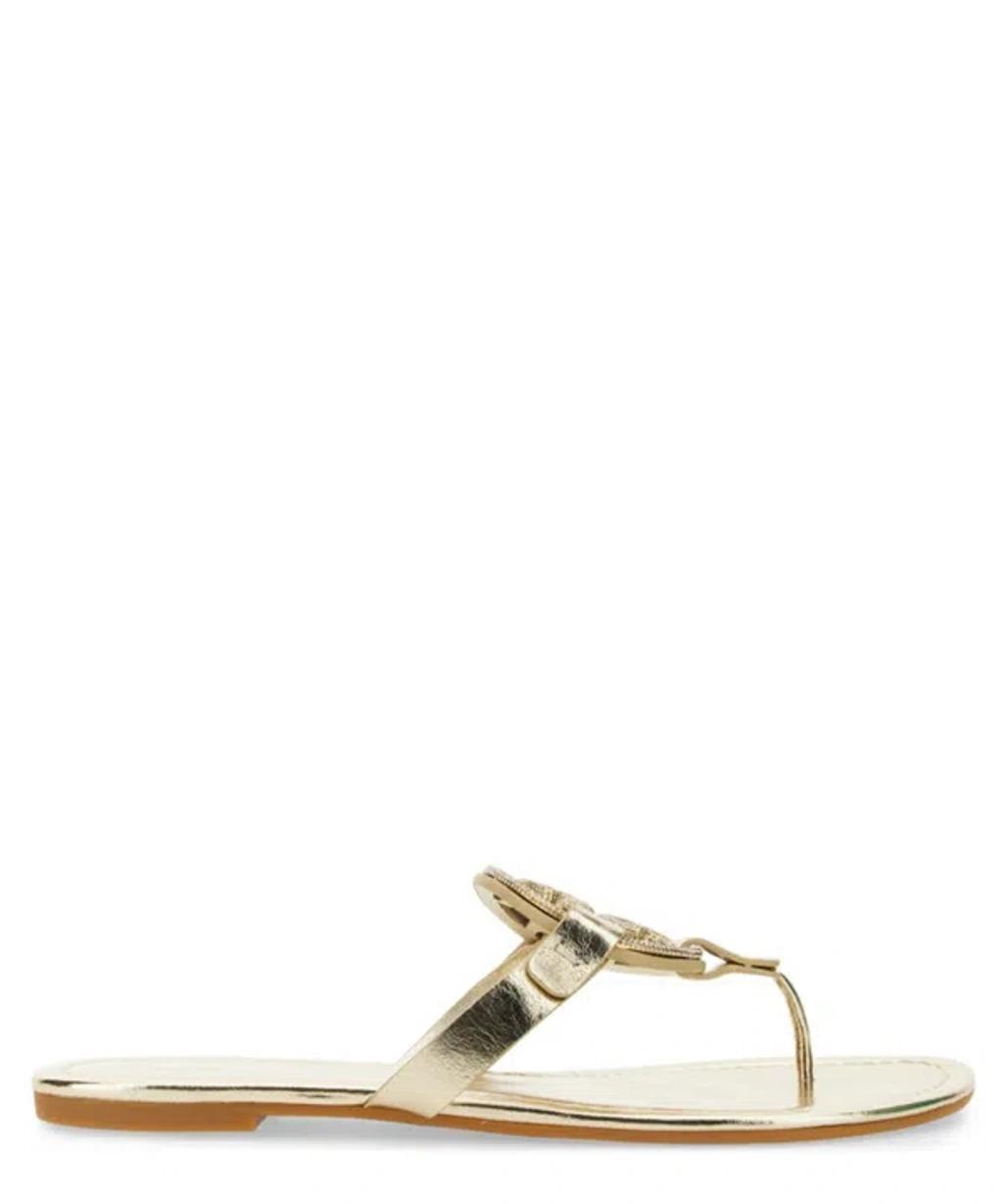 TORY BURCH Flat Sandals  Woman Color Gold Product Image