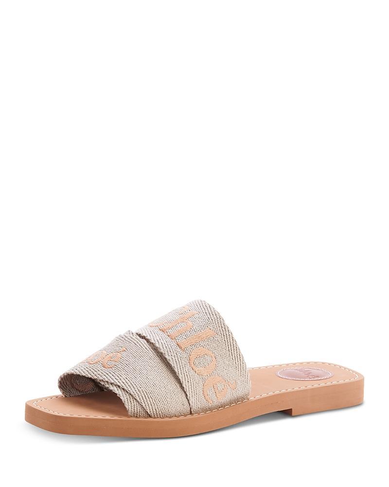 Womens Woody Logo Slide Sandals Product Image