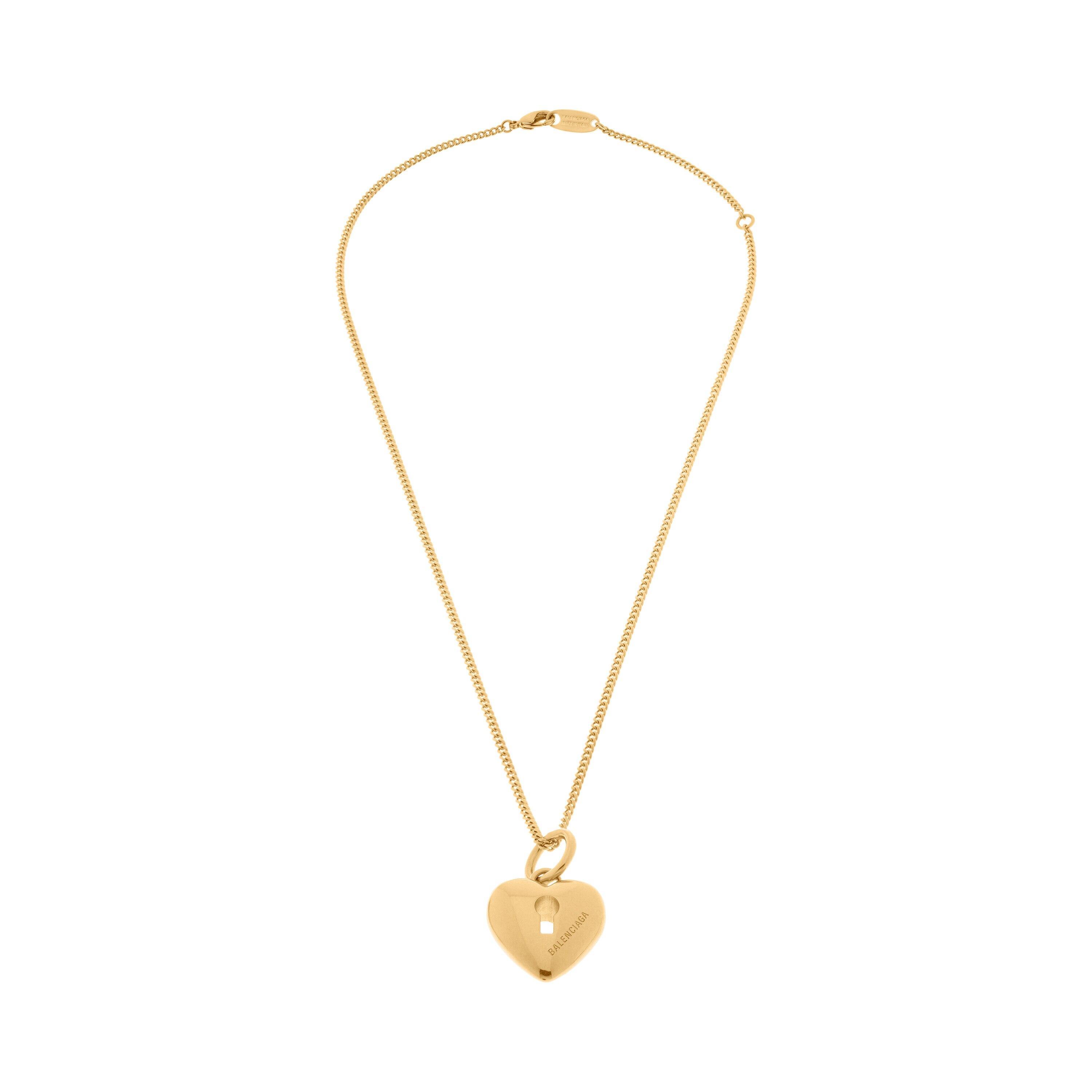 Women's Amour Heart Necklace  in Gold Product Image