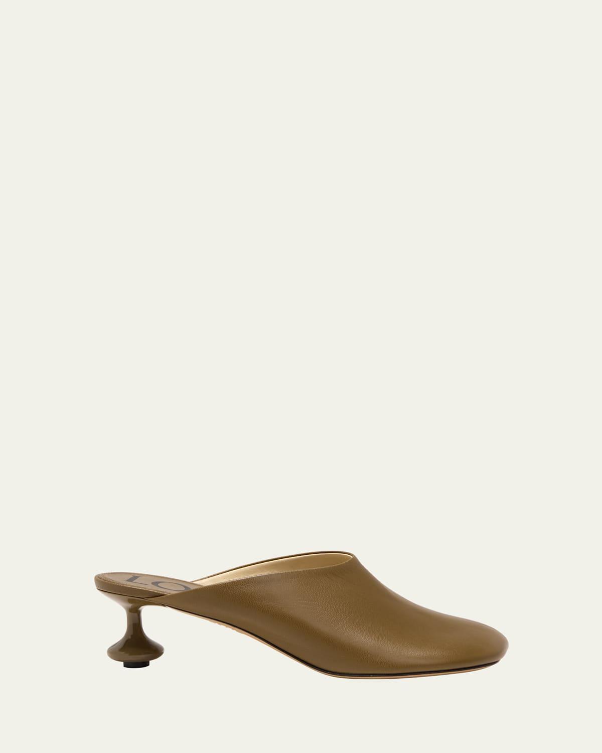 Toy Leather Drop Stiletto Mules Product Image