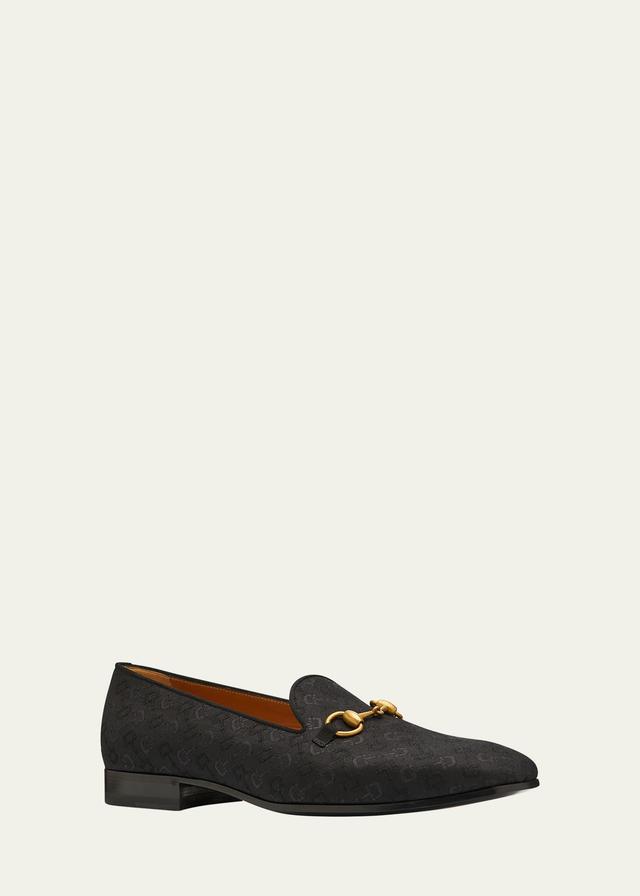 Mens Gallipoli Silk Jacquard Bit Loafers Product Image