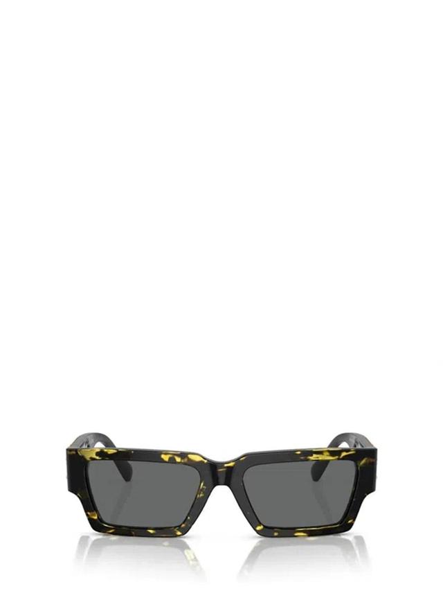 VERSACE Eyewear Rectangle Frame Sunglasses In Multi Product Image