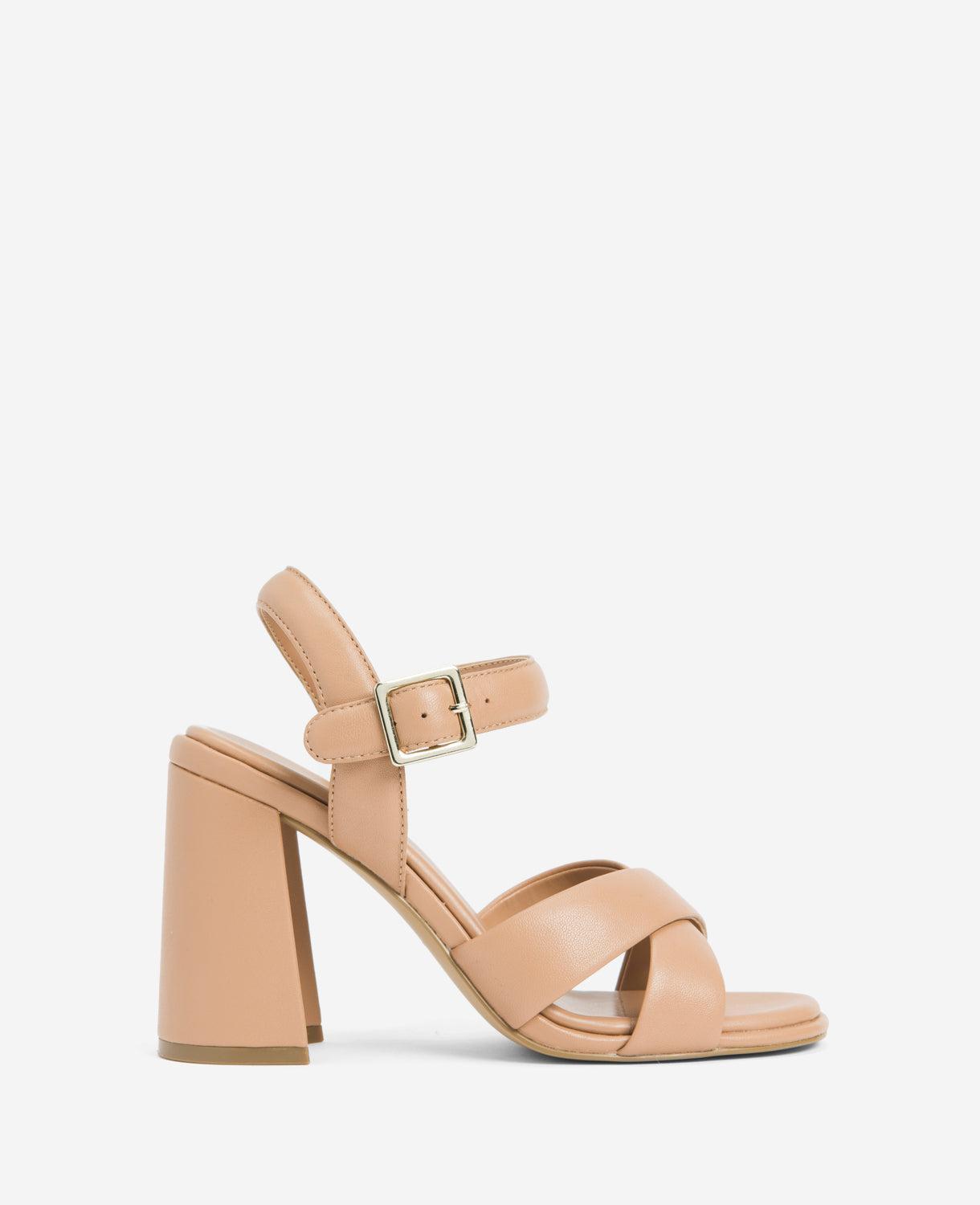 Kenneth Cole Womens Lessia Ankle Strap High Heel Sandals Product Image