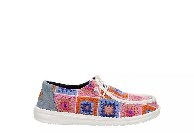 Heydude Womens Wendy Crochet Slip On Sneaker Product Image