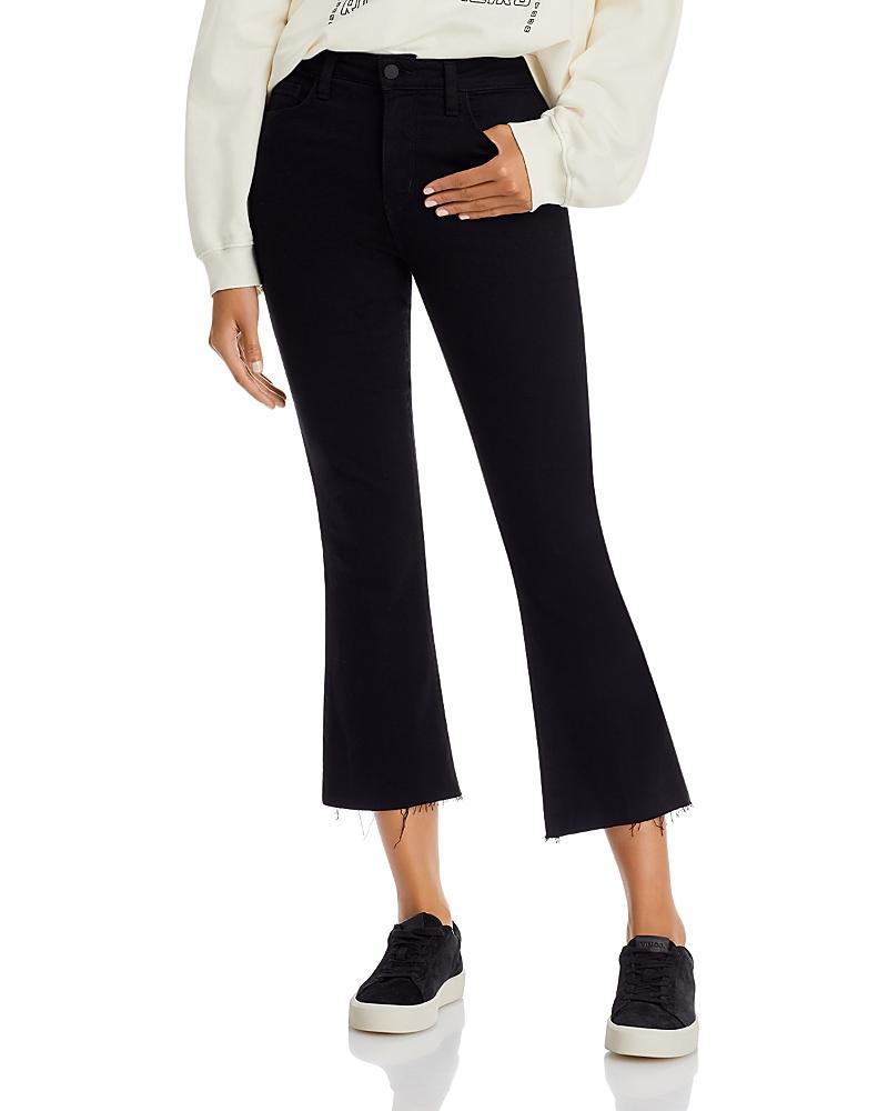 Womens Kendra High-Rise Cropped Jeans Product Image