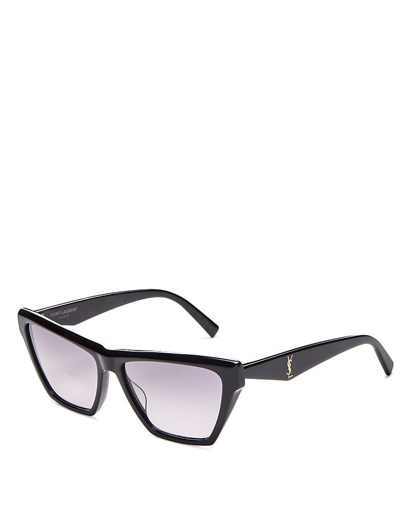 Womens 58MM Rectangular Sunglasses Product Image