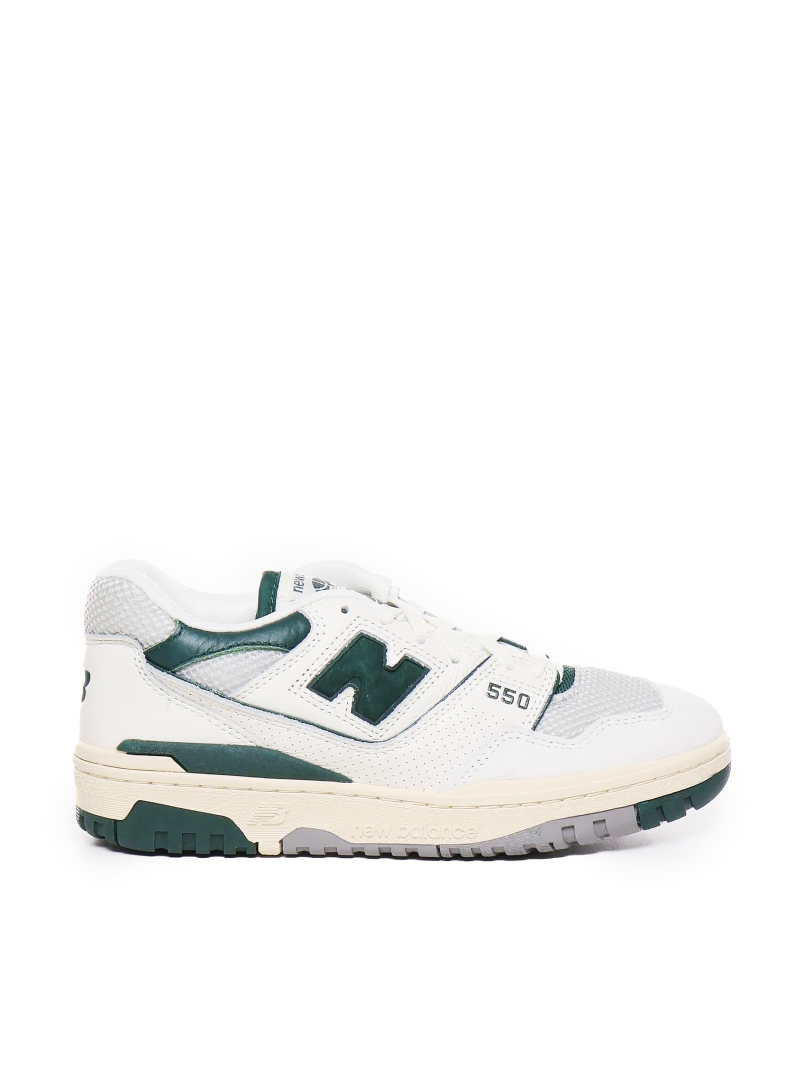 NEW BALANCE Sneakers 550 In Calfskin In Mixed Colours Product Image