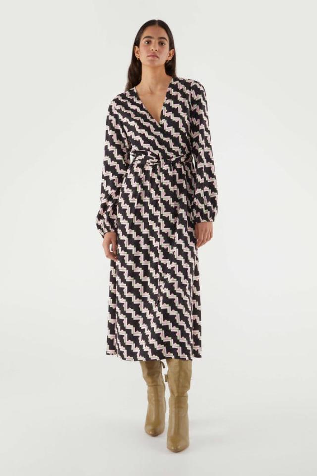 Geo Print Midi Dress Product Image