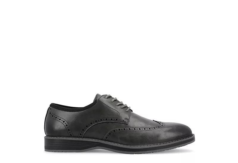 Vance Co. Mens Evander Tru Comfort Foam Wingtip Lace-Up Derby Shoes Product Image