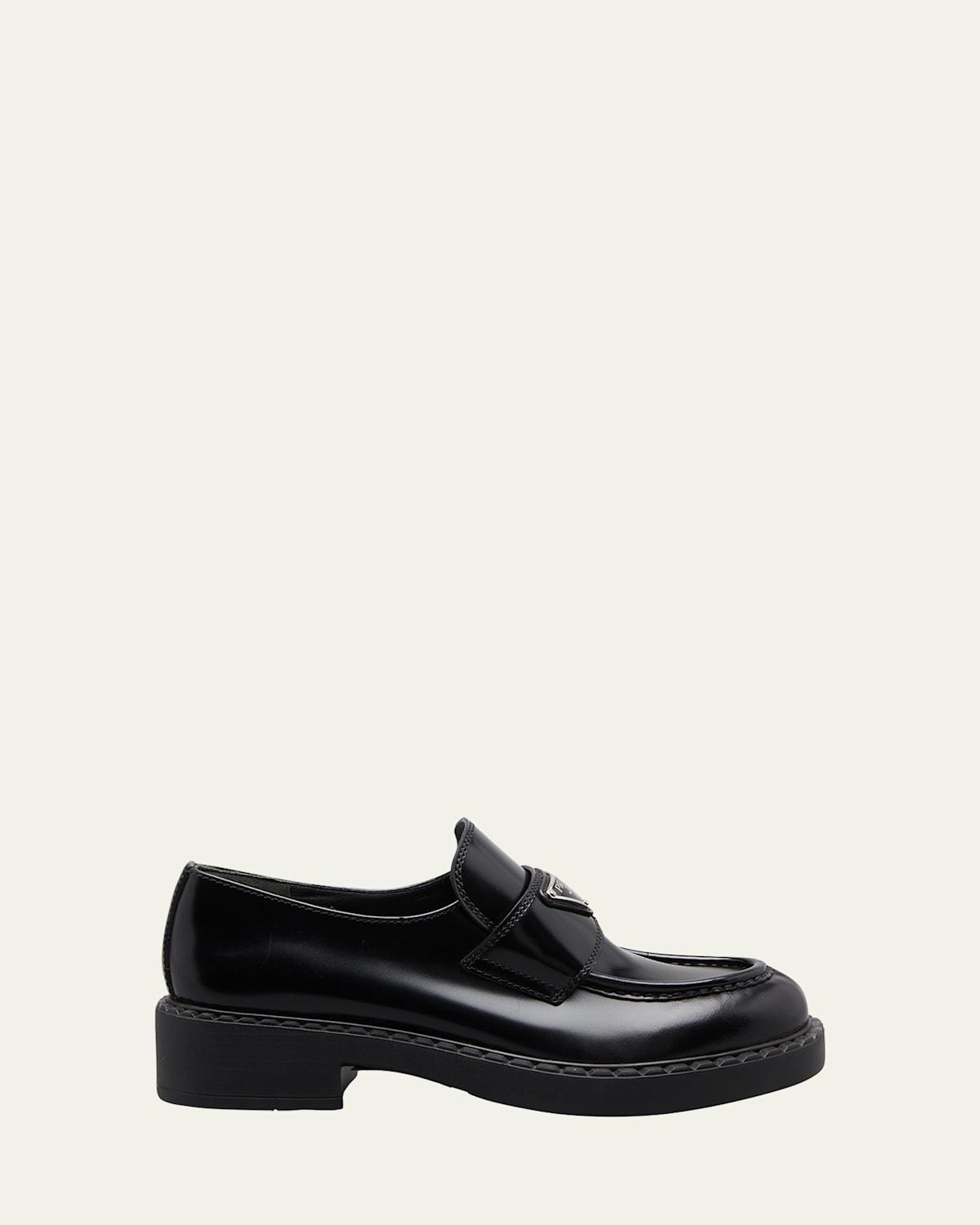 Prada Triangle Logo Loafer Product Image