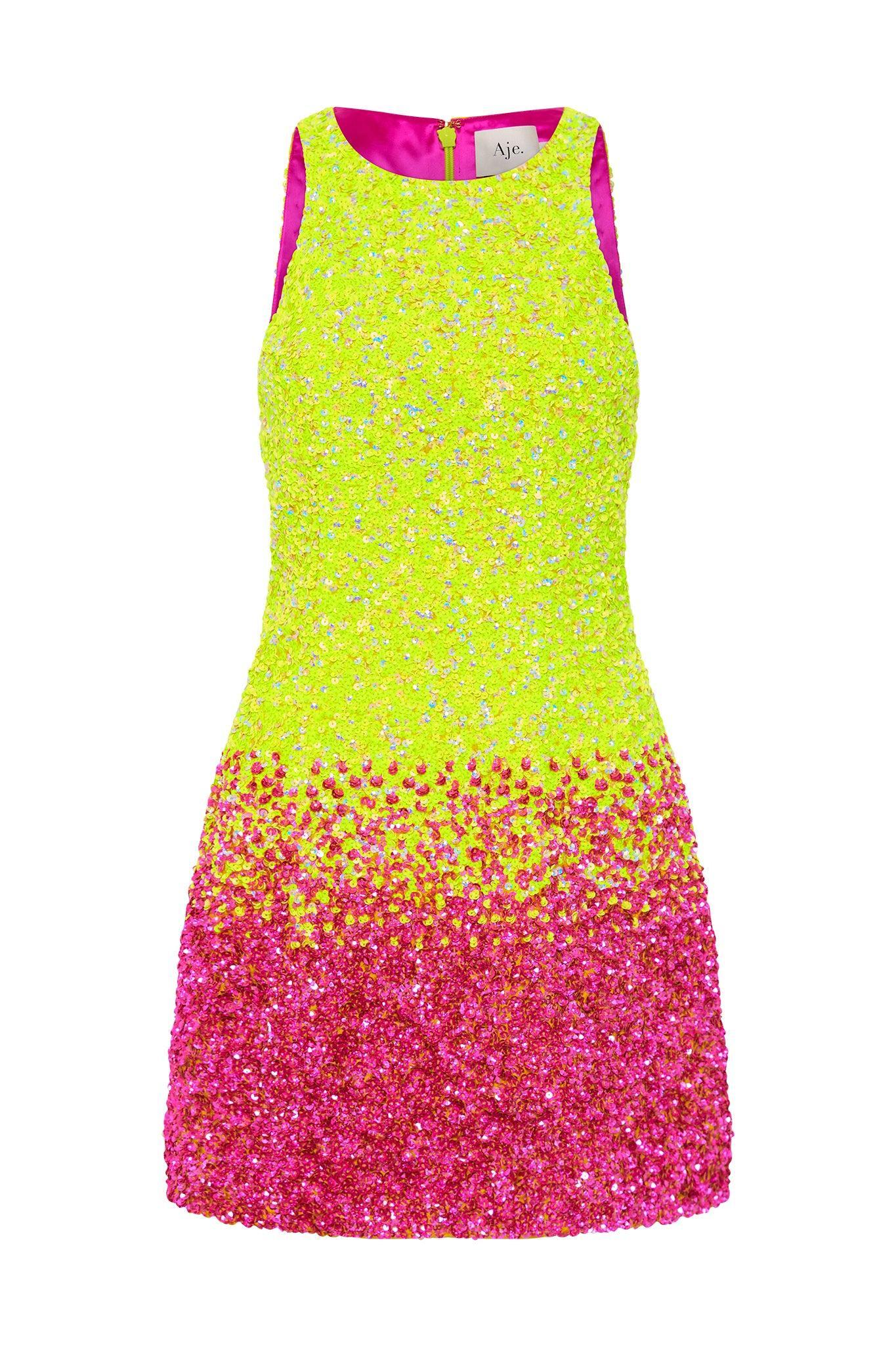 Calypso Ombre Mini Dress Product Image