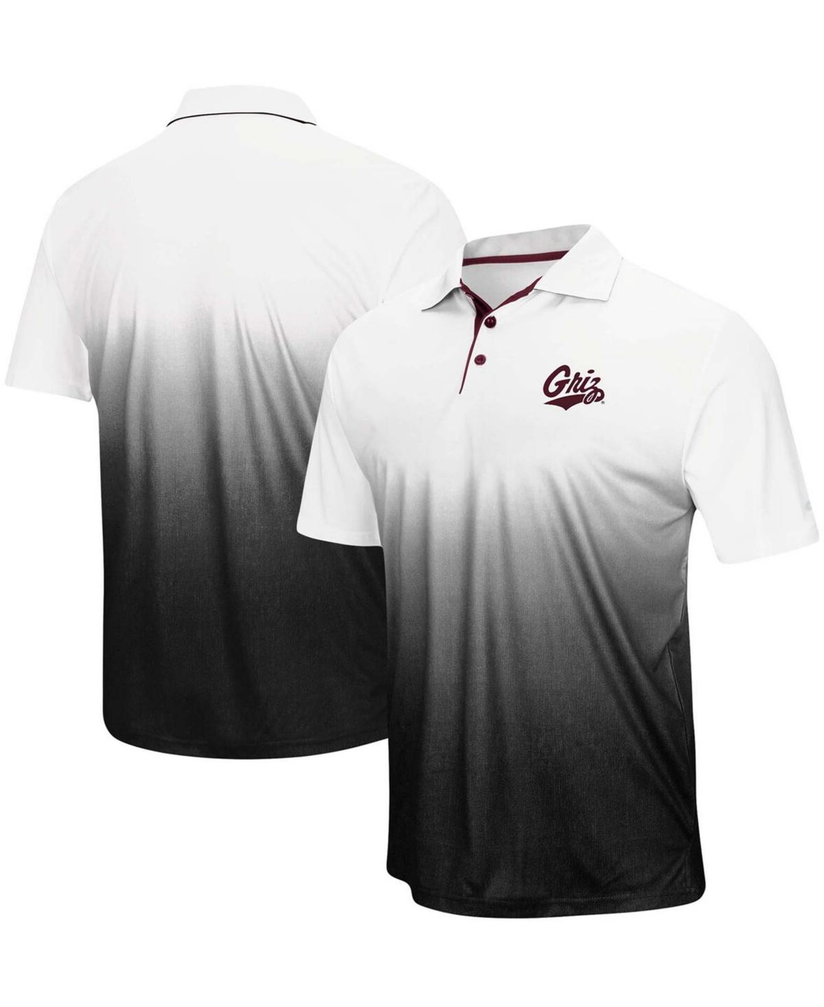 Mens Colosseum Gray Montana Grizzlies Magic Team Logo Polo Product Image