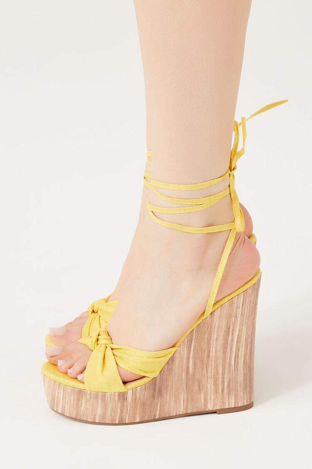 Lace-Up Platform Wedges | Forever 21 Product Image