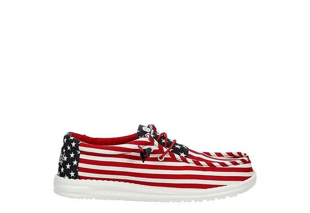 Heydude Men's Wally Americana Slip On Sneaker Product Image