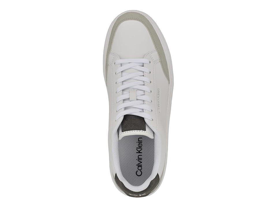 Calvin Klein Mens Blaven Round Toe Lace-Up Sneakers Product Image