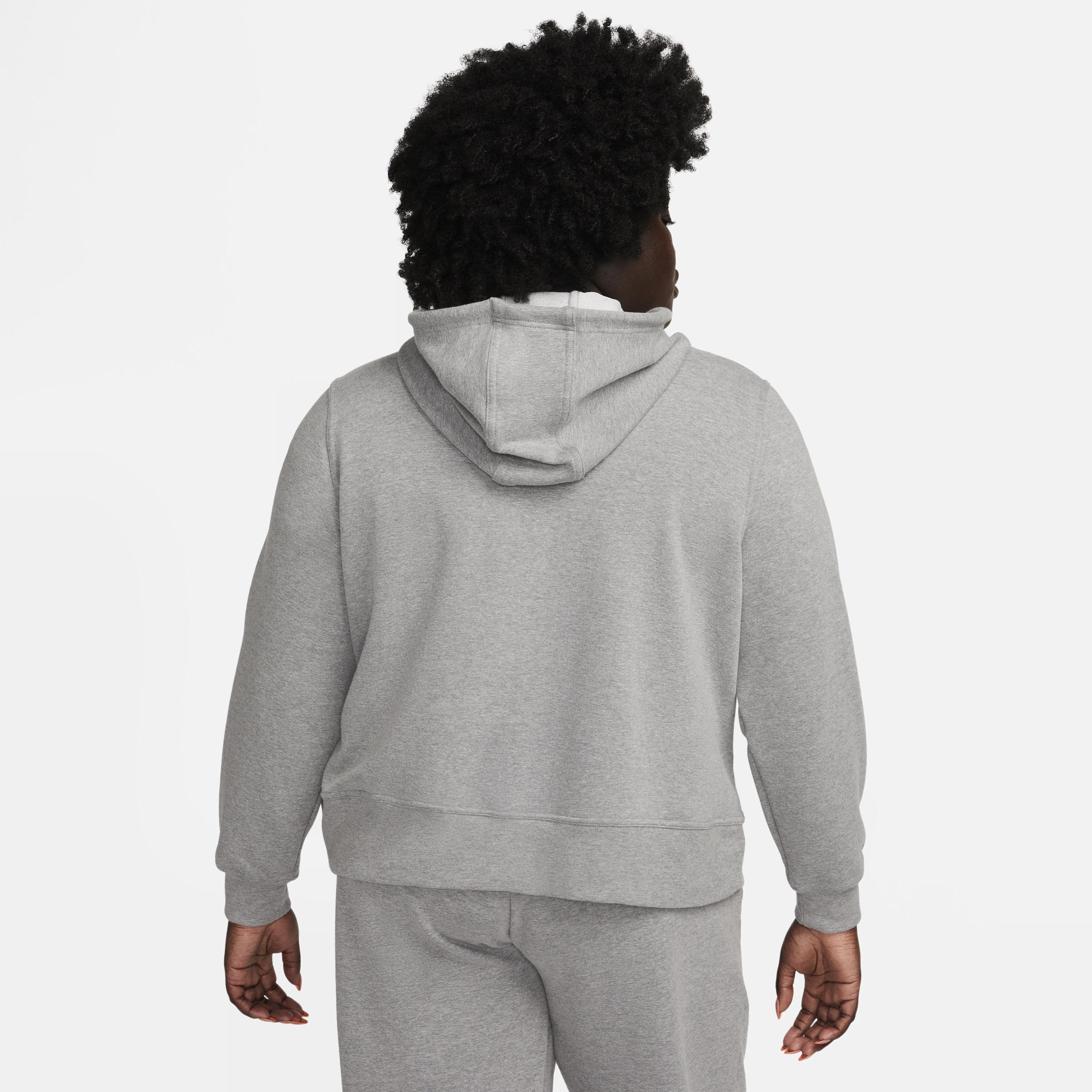 Nike Women's Dri-FIT One Full-Zip French Terry Hoodie (Plus Size) Product Image