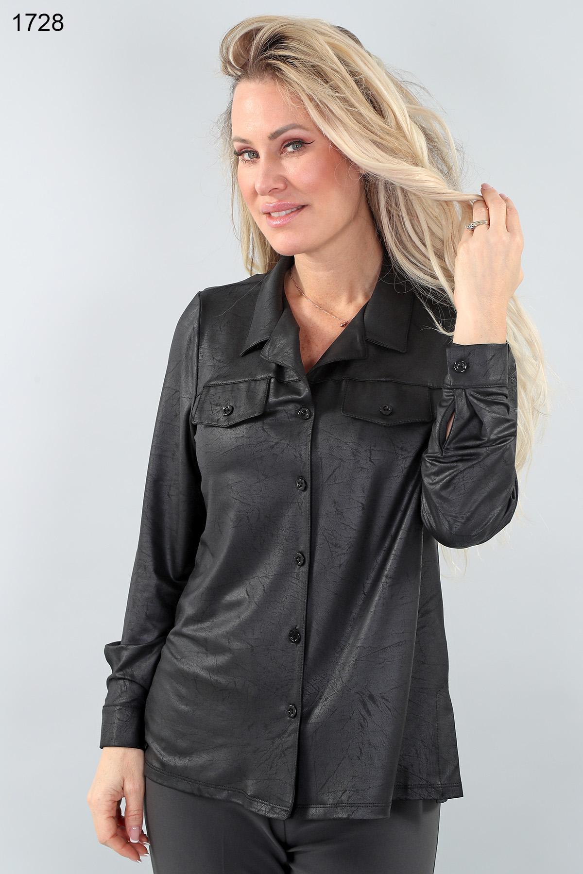 Long sleeve button front shirt Product Image