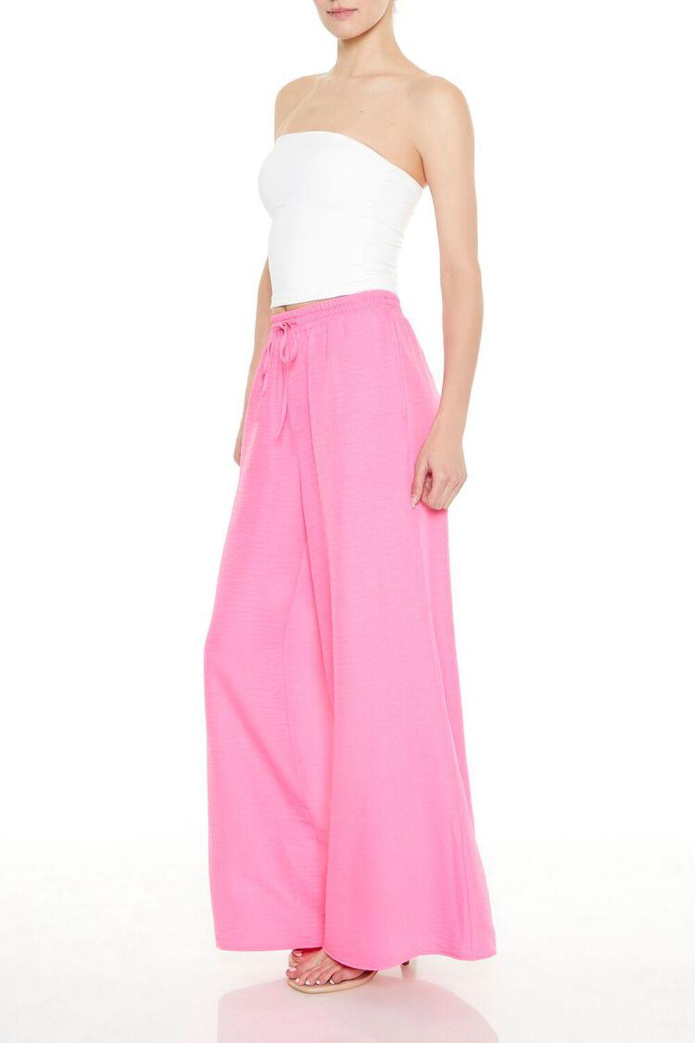 Drawstring Wide-Leg Pants | Forever 21 Product Image