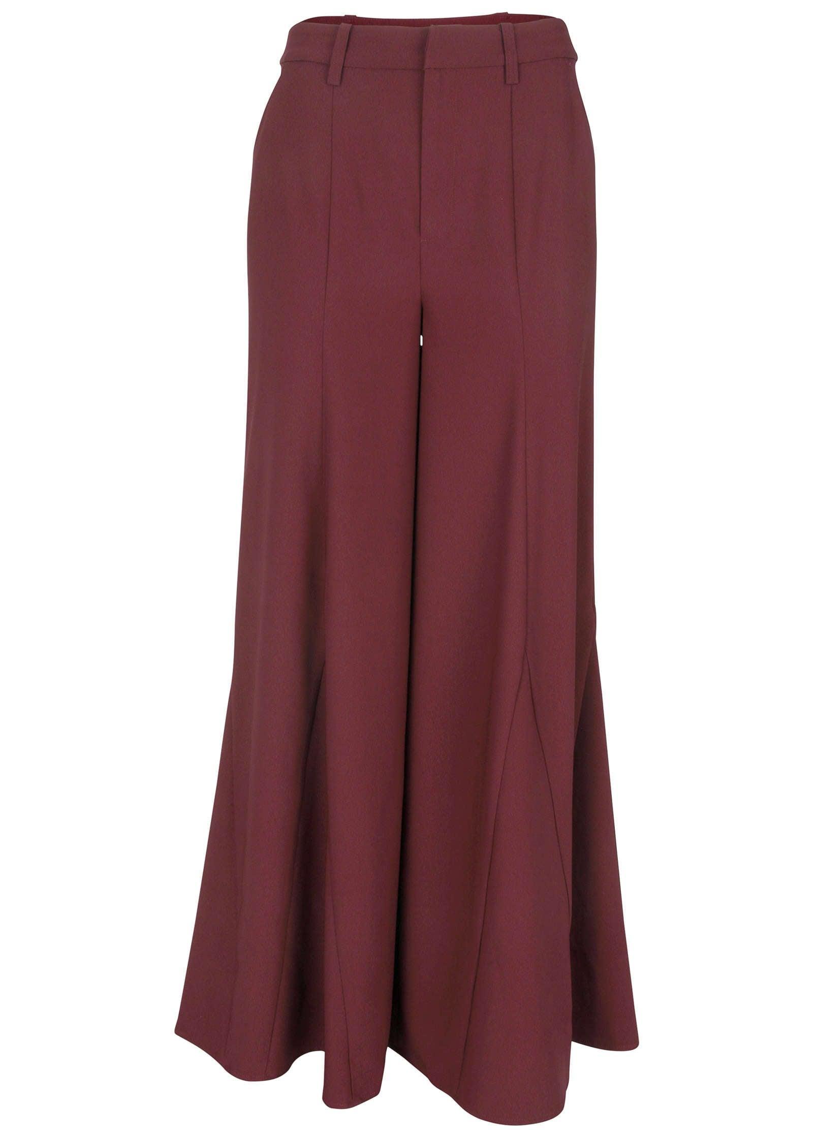 Dramatic Flare Pants - Wine product image