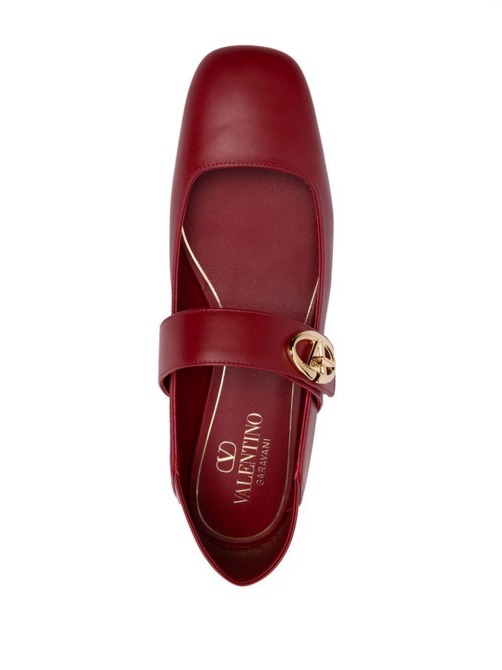 VLogo Locker Mary-Jane ballerina shoes Product Image