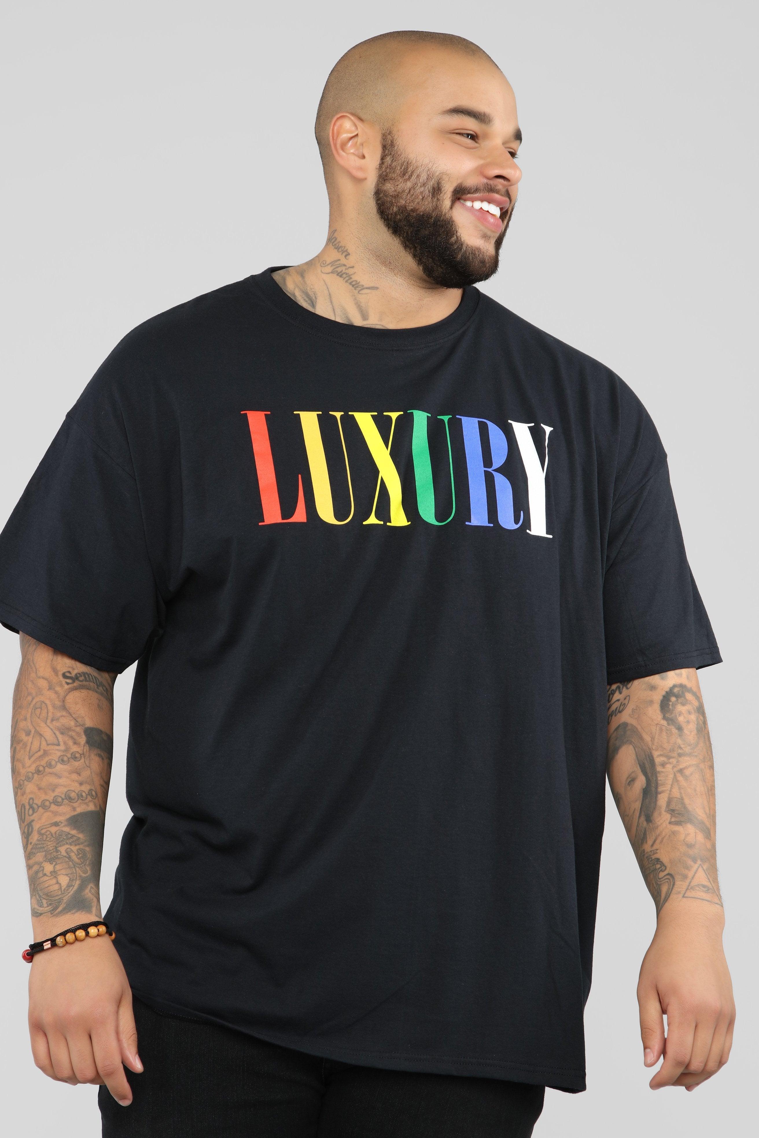 Luxury Short Sleeve Tee - Black Product Image