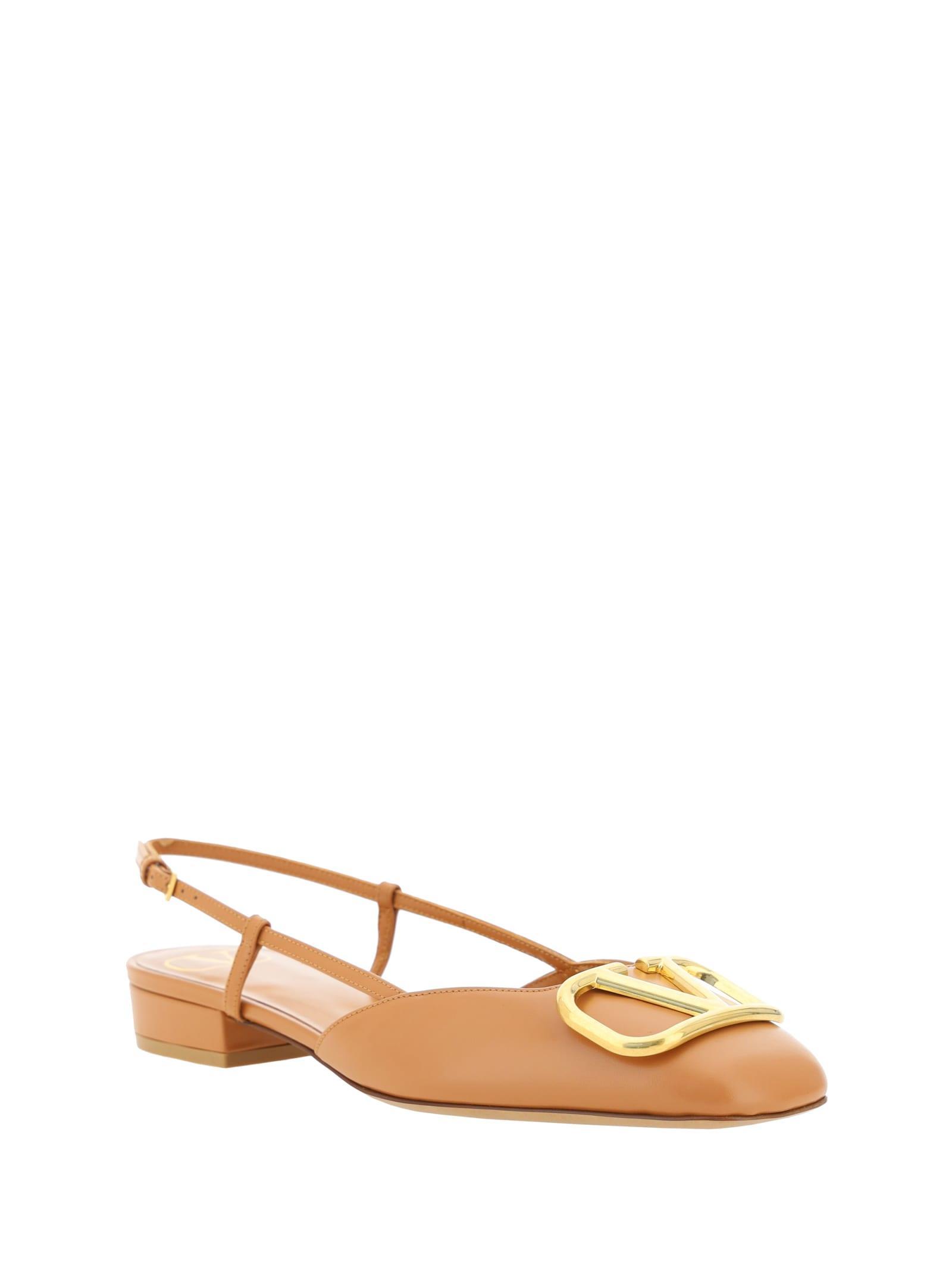 Vlogo Ballerinas In Almond Beige Product Image