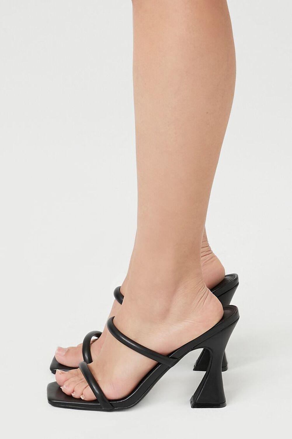 Dual-Strap Spool Heels | Forever 21 Product Image