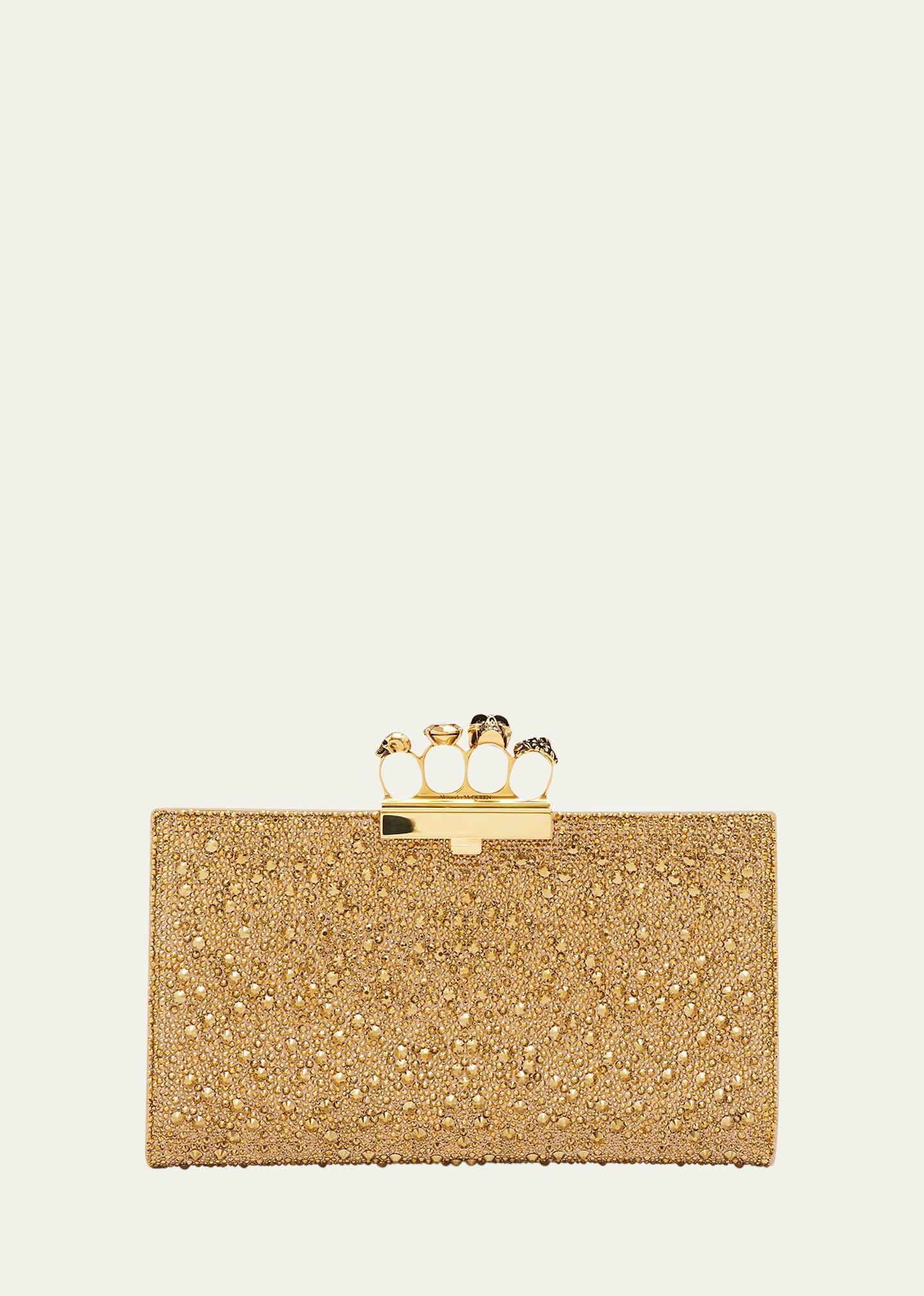 The Jewel Crystal Flat Pouch Clutch Bag Product Image