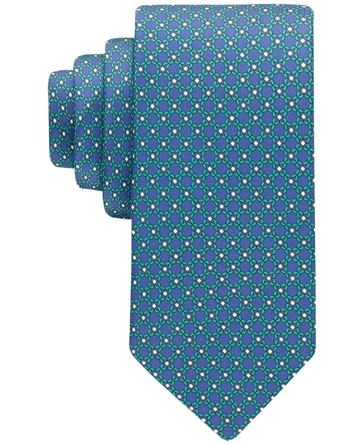 Tommy Hilfiger Mens Maple Medallion Tie - Navy Product Image