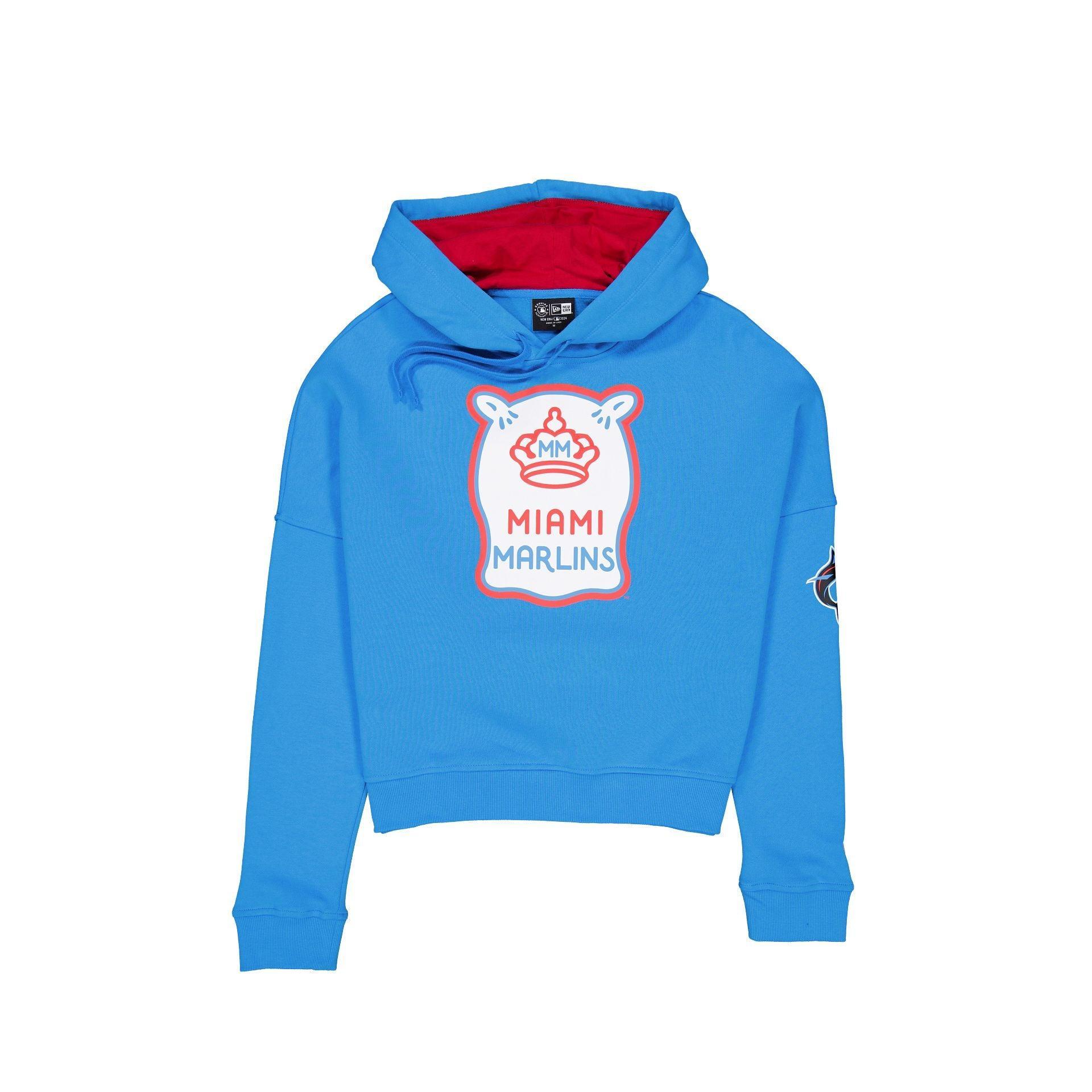 Miami Marlins City Connect Women's Hoodie Female Product Image