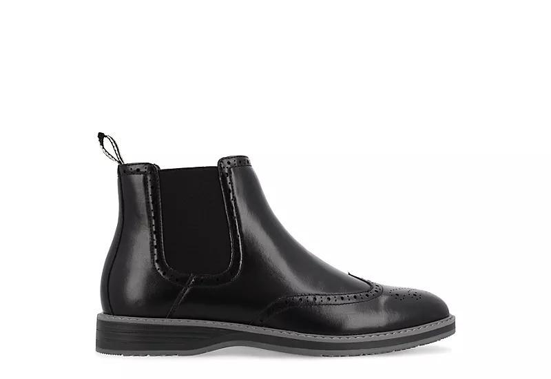 Vance Co Mens Thorpe Block Heel Chelsea Boots Product Image