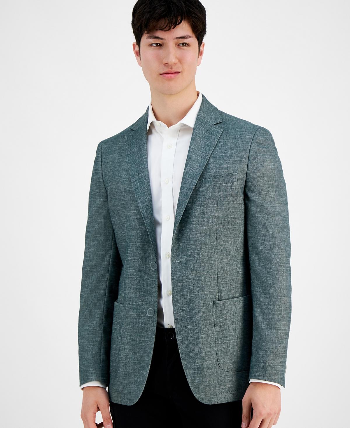 Calvin Klein Mens Solid Slim-Fit Soft Sport Coat Product Image