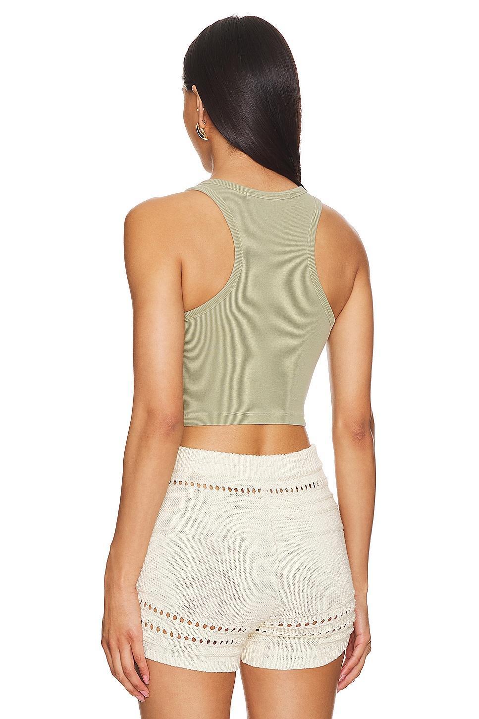 Green The Gigi Crop Tank Tularosa Product Image