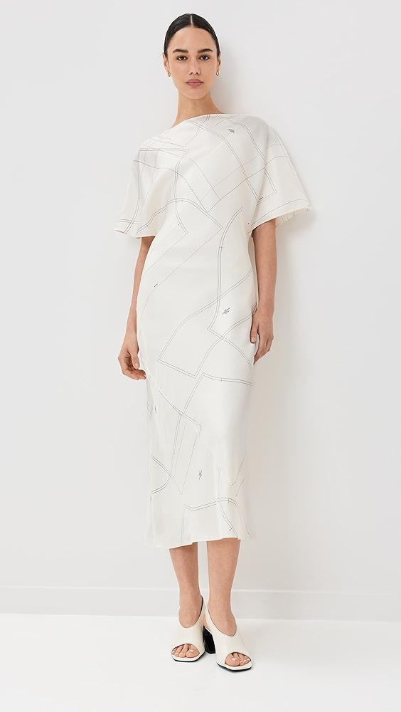 Róhe Fluid Silk Dress | Shopbop Product Image