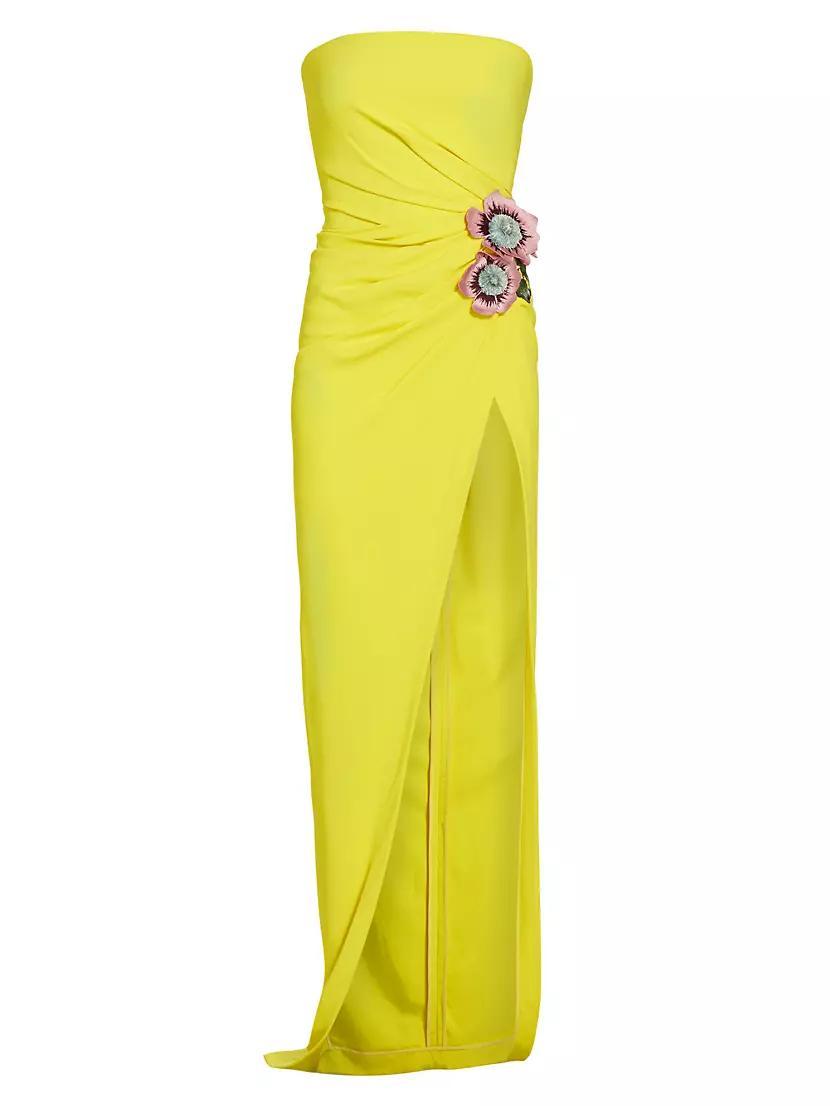 Strapless Gathered-Waist Gown product image