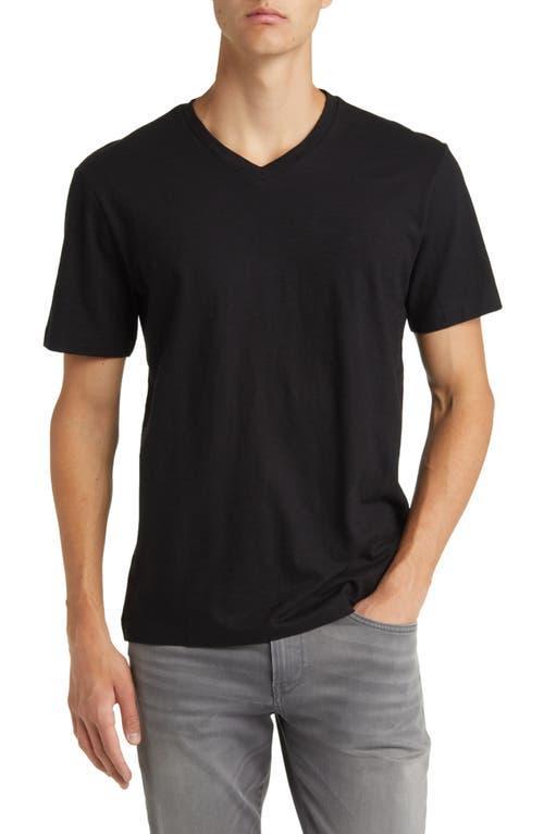 BOSS Tilson Solid V-Neck T-Shirt Product Image